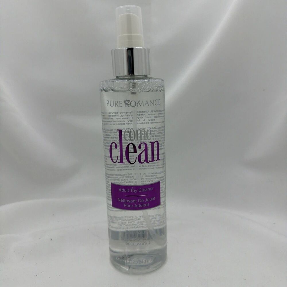NEW Pure Romance Come Clean Adult Toy Cleaner 8 fl oz